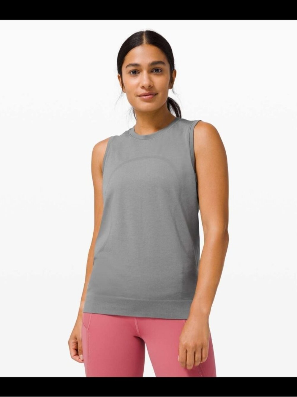 NWT Lululemon Swiftly Breathe Muscle Tank Slate / Slate
